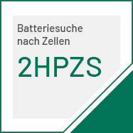 Batterien mit dem Zelldesign 2HPZS