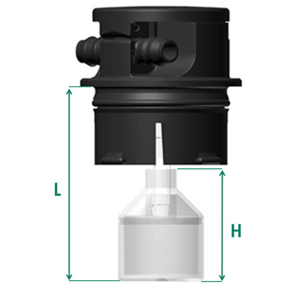 Aquafill BFS III Stopfen - inkl. Schwimmer 34mm