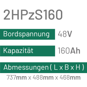 2HPzS160 - 160AH - 48V - trak | uplift
