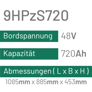 9HPzS720 - 720AH - 48V - trak | uplift