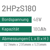 2HPzS180 - 180AH - 48V - trak | uplift