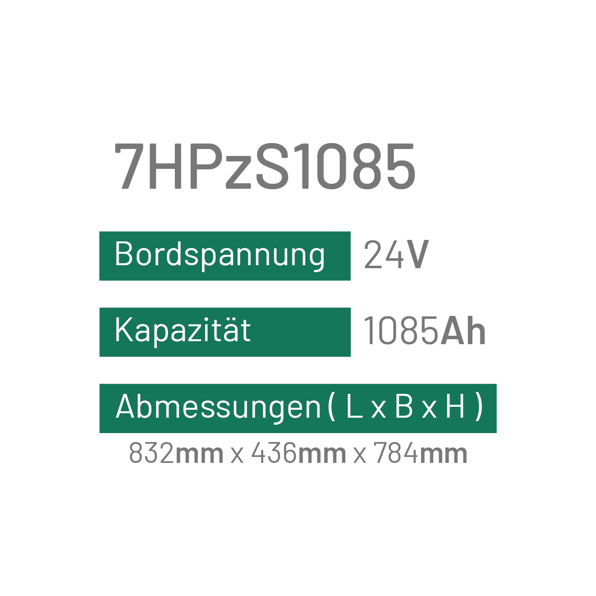 7HPzS1085 - 1085AH - 24V - trak | uplift