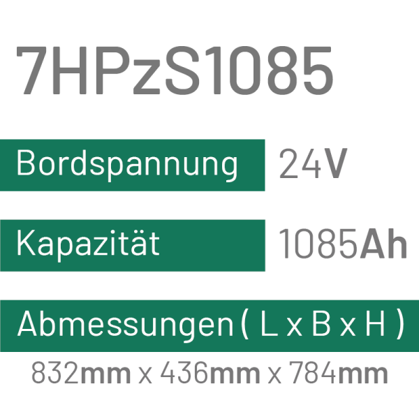 7HPzS1085 - 1085AH - 24V - trak | uplift