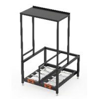 Ladegerätepodest für 2-fach SRB-S - Batterien bis 1250mm x 1000mm ( L x B )