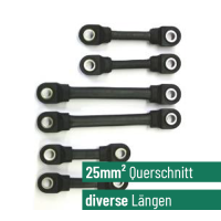 Zellenverbinder - Querschnitt 25mm² - diverse Längen