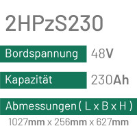 2HPzS230 - 230AH - 48V - trak | uplift