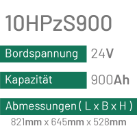 10HPzS900 - 900AH - 24V - trak | uplift