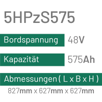 5HPzS575 - 575AH - 48V - trak | uplift